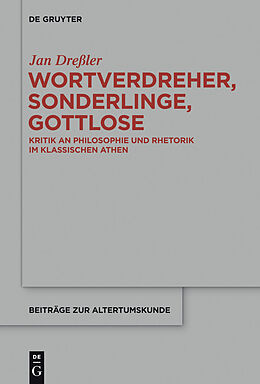 E-Book (pdf) Wortverdreher, Sonderlinge, Gottlose von Jan Dreßler