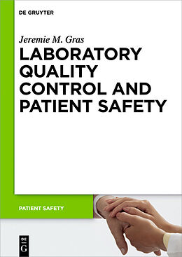 Couverture cartonnée Laboratory quality control and patient safety de Jeremie M. Gras