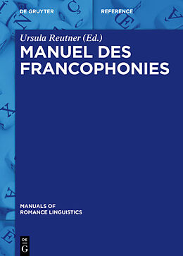 Livre Relié Manuel des francophonies de 