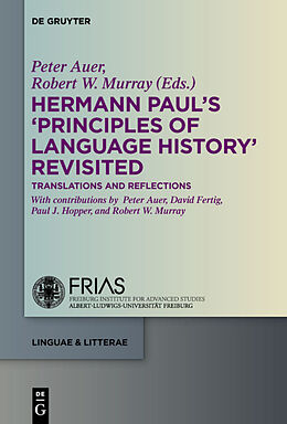 Livre Relié Hermann Paul's 'Principles of Language History' Revisited de 