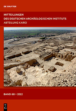 Fester Einband Mitteilungen des Deutschen Archäologischen Instituts, Abteilung Kairo / 2012 von 