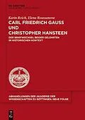 E-Book (pdf) Carl Friedrich Gauß und Christopher Hansteen von Karin Reich, Elena Roussanova