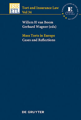 eBook (pdf) Mass Torts in Europe de 