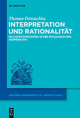 E-Book (pdf) Interpretation und Rationalität von Thomas Petraschka