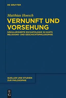PDF Vernunft und Vorsehung von Matthias Hoesch