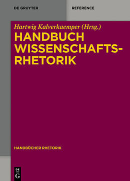 Fester Einband Handbuch Wissenschaftsrhetorik von 