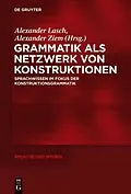 PDF Grammatik als Netzwerk von Konstruktionen von 