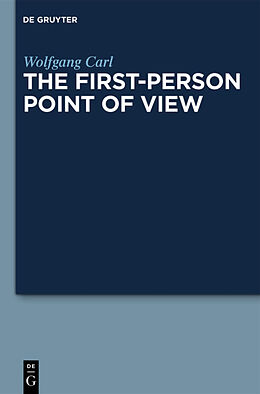 Livre Relié The First-Person Point of View de Wolfgang Carl