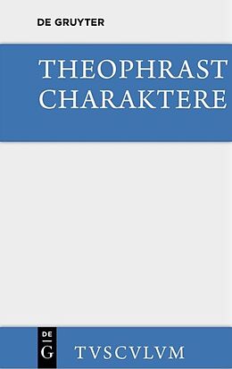 Fester Einband Charaktere von Theophrastus