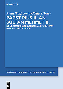 E-Book (pdf) Papst Pius II. an Sultan Mehmet II. von 