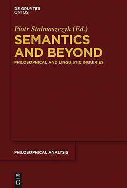 eBook (pdf) Semantics and Beyond de 