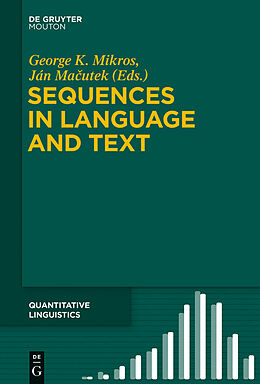 eBook (pdf) Sequences in Language and Text de 