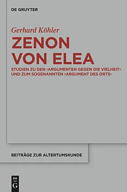 E-Book (pdf) Zenon von Elea von Gerhard Köhler
