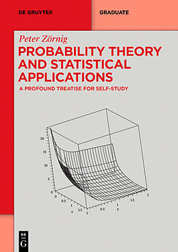 Couverture cartonnée Probability Theory and Statistical Applications de Peter Zörnig