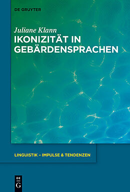 E-Book (pdf) Ikonizität in Gebärdensprachen von Juliane Klann
