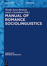 eBook (pdf) Manual of Romance Sociolinguistics de 