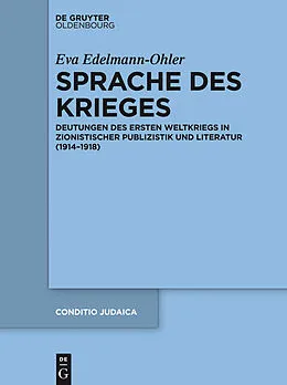 PDF Sprache des Krieges von Eva Edelmann-Ohler
