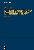 PDF Täterschaft und Tatherrschaft von Claus Roxin