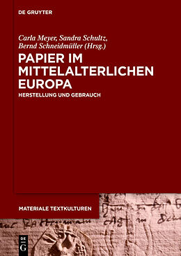 Fester Einband Papier im mittelalterlichen Europa von 
