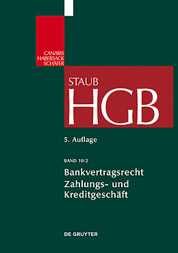 E-Book (pdf) Handelsgesetzbuch / Bankvertragsrecht 2 von 
