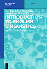 Couverture cartonnée Introduction to English Linguistics de Ingo Plag, Sabine Arndt-Lappe, Maria Braun