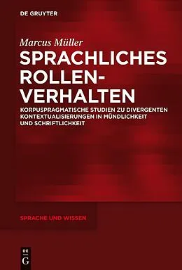 PDF Sprachliches Rollenverhalten von Marcus Müller