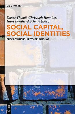 eBook (epub) Social Capital, Social Identities de 