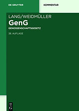 E-Book (epub) Lang/Weidmüller Genossenschaftsgesetz von 