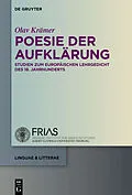 E-Book (epub) Poesie der Aufklärung von Olav Krämer