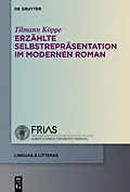 ePUB Erzählte Selbstrepräsentation im modernen Roman von Tilmann Köppe