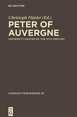 eBook (epub) Peter of Auvergne de 
