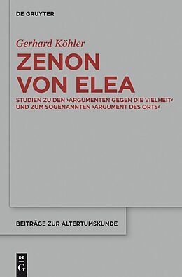 E-Book (epub) Zenon von Elea von Gerhard Köhler