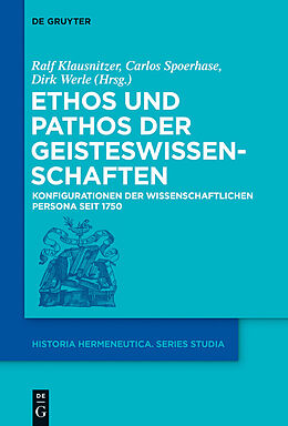 E-Book (epub) Ethos und Pathos der Geisteswissenschaften von 