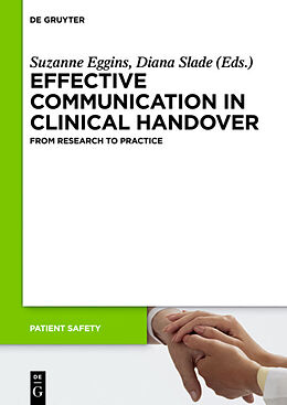 eBook (epub) Effective Communication in Clinical Handover de 