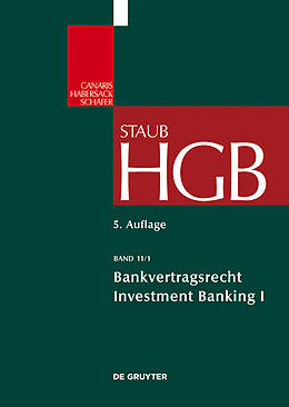 E-Book (epub) Handelsgesetzbuch / Bankvertragsrecht von Stefan Grundmann