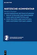 E-Book (epub) Kommentar zu Nietzsches "Unzeitgemässen Betrachtungen" von Barbara Neymeyr