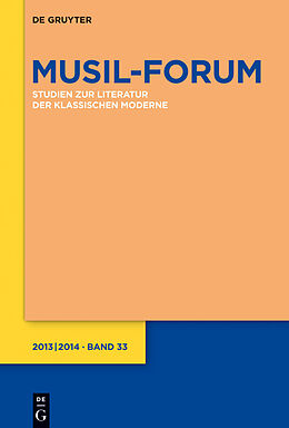 E-Book (epub) Musil-Forum / 2013/2014 von 