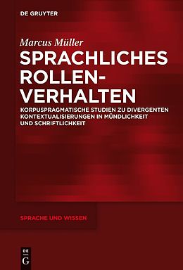 E-Book (epub) Sprachliches Rollenverhalten von Marcus Müller