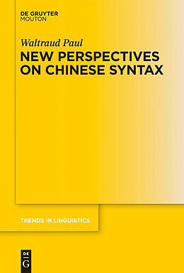 eBook (epub) New Perspectives on Chinese Syntax de Waltraud Paul
