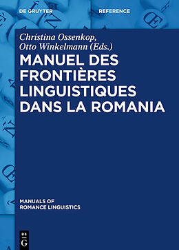 eBook (epub) Manuel des frontières linguistiques dans la Romania de 