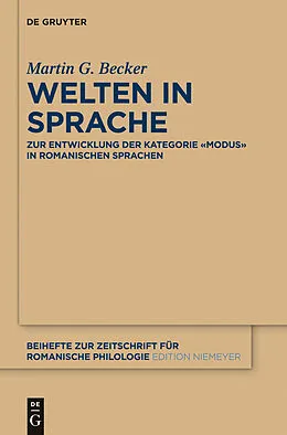 E-Book (epub) Welten in Sprache von Martin G. Becker