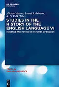 E-Book (epub) Studies in the History of the English Language VI von 
