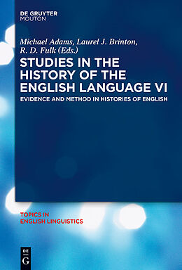 eBook (epub) Studies in the History of the English Language VI de 