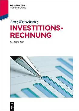 E-Book (epub) Investitionsrechnung von Lutz Kruschwitz
