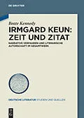 E-Book (epub) Irmgard Keun  Zeit und Zitat von Beate Kennedy