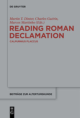 E-Book (pdf) Reading Roman Declamation - Calpurnius Flaccus von 
