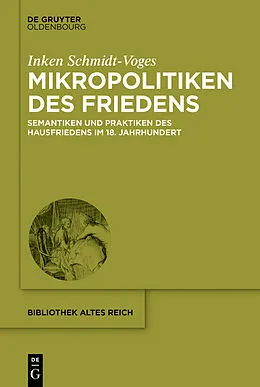 E-Book (pdf) Mikropolitiken des Friedens von Inken Schmidt-Voges