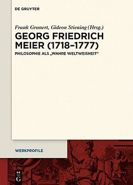 E-Book (epub) Georg Friedrich Meier (17181777) von 