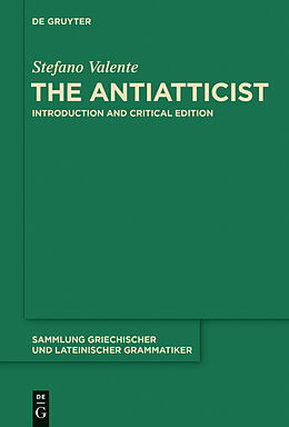 eBook (pdf) The Antiatticist de Stefano Valente
