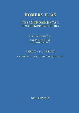 E-Book (pdf) Homerus: Homers Ilias. Vierzehnter Gesang / Text und Übersetzung von 